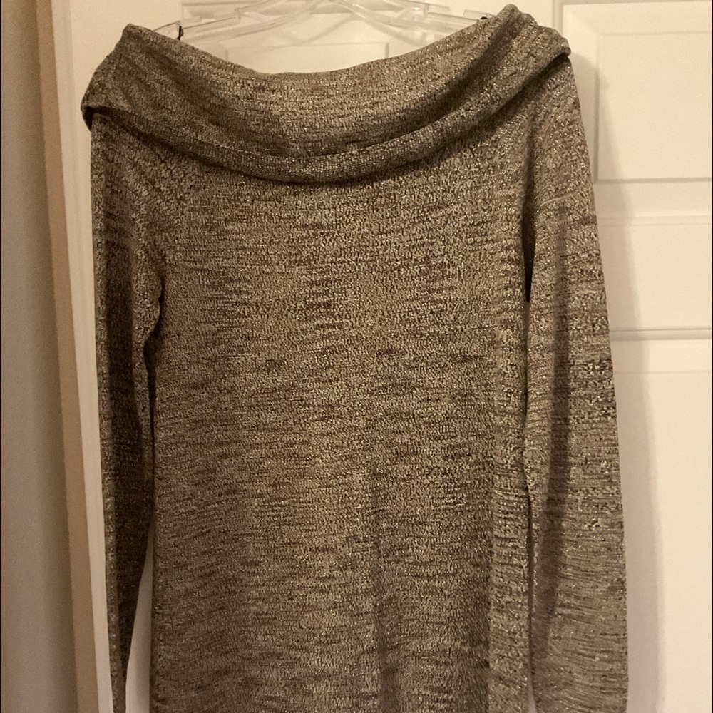 Off the shoulder sweater